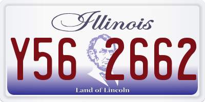 IL license plate Y562662