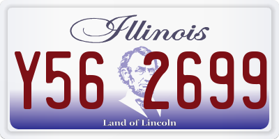 IL license plate Y562699