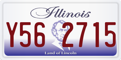IL license plate Y562715