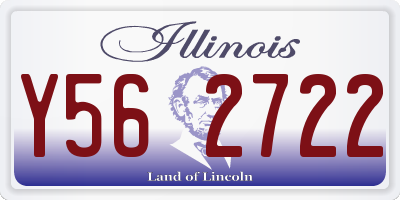 IL license plate Y562722