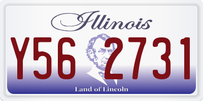 IL license plate Y562731