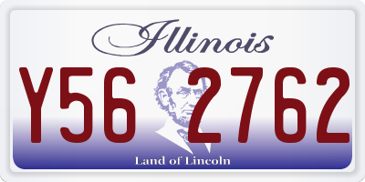 IL license plate Y562762