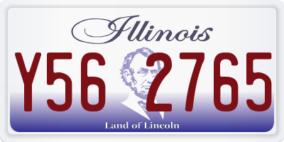 IL license plate Y562765