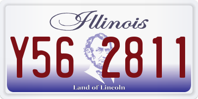 IL license plate Y562811