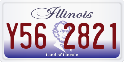 IL license plate Y562821