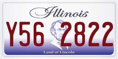 IL license plate Y562822