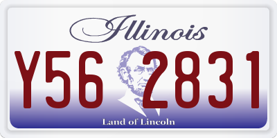 IL license plate Y562831