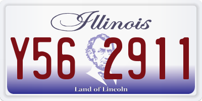 IL license plate Y562911