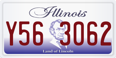 IL license plate Y563062