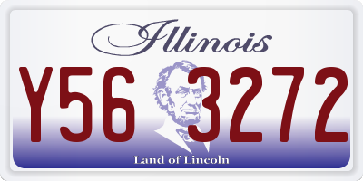 IL license plate Y563272