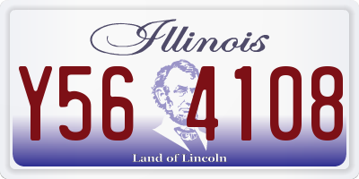 IL license plate Y564108