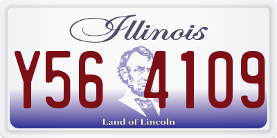 IL license plate Y564109