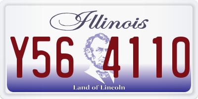 IL license plate Y564110