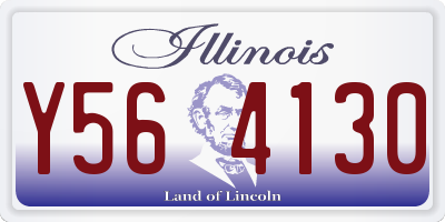 IL license plate Y564130