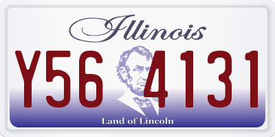 IL license plate Y564131