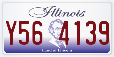 IL license plate Y564139