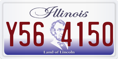 IL license plate Y564150