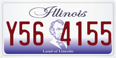 IL license plate Y564155