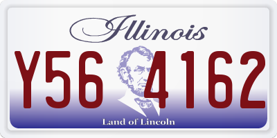 IL license plate Y564162
