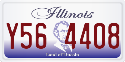 IL license plate Y564408