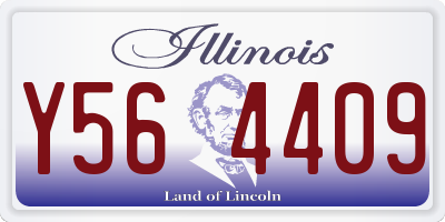 IL license plate Y564409