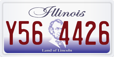 IL license plate Y564426