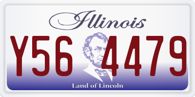 IL license plate Y564479