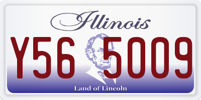 IL license plate Y565009