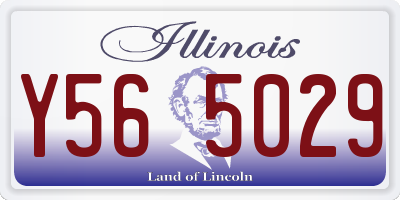 IL license plate Y565029