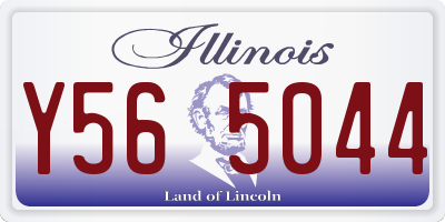 IL license plate Y565044