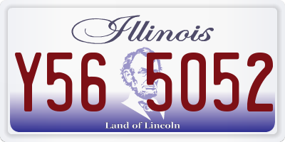 IL license plate Y565052