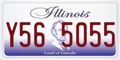 IL license plate Y565055
