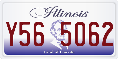 IL license plate Y565062