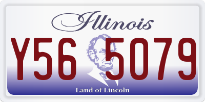 IL license plate Y565079