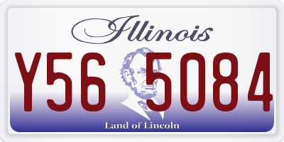 IL license plate Y565084