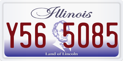 IL license plate Y565085