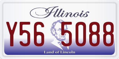 IL license plate Y565088
