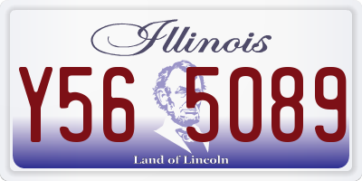 IL license plate Y565089