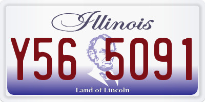 IL license plate Y565091