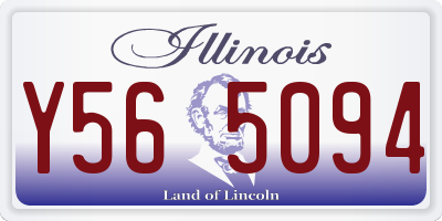 IL license plate Y565094