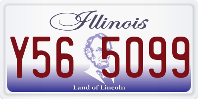 IL license plate Y565099