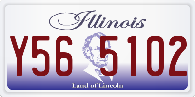 IL license plate Y565102