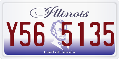 IL license plate Y565135
