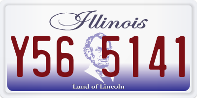 IL license plate Y565141