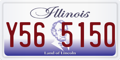 IL license plate Y565150