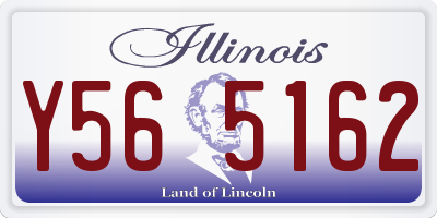 IL license plate Y565162