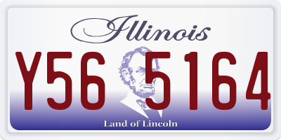 IL license plate Y565164
