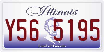 IL license plate Y565195