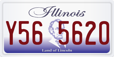 IL license plate Y565620
