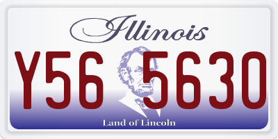 IL license plate Y565630
